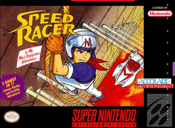 Speed Racer in My Most Dangerous Adventures (USA) box cover front